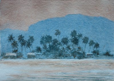 925 Abendlicht, Inle-See von Wilson Clive