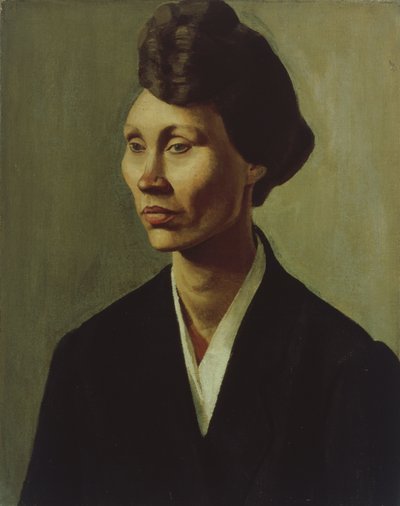 Porträt einer jungen Frau von Winifred Knights