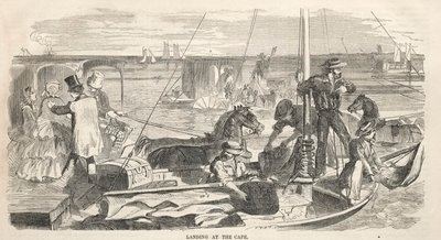 Camp-Meeting-Skizzen: Landung am Kap von Winslow Homer