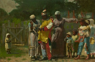 Ankleiden für den Karneval, 1877 von Winslow Homer