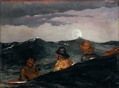 Den Mond küssen von Winslow Homer