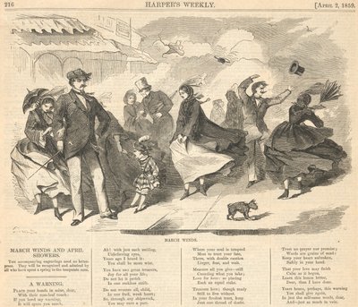 Märzwinde, aus Harper von Winslow Homer