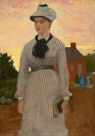 Das rote Schulhaus von Winslow Homer