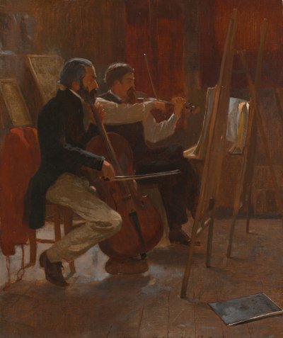 Das Atelier, 1867 von Winslow Homer