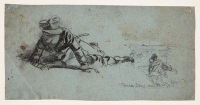 Drei Tage an der Front von Winslow Homer
