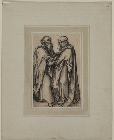 Das Treffen von Joachim und Anna von Wolf Traut