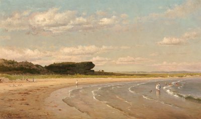 Second Beach, Newport von Worthington Whittredge