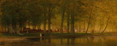 Das Lagermeeting von Worthington Whittredge