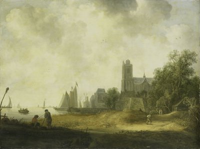 Ansicht von Dordrecht von Wouter Knijff