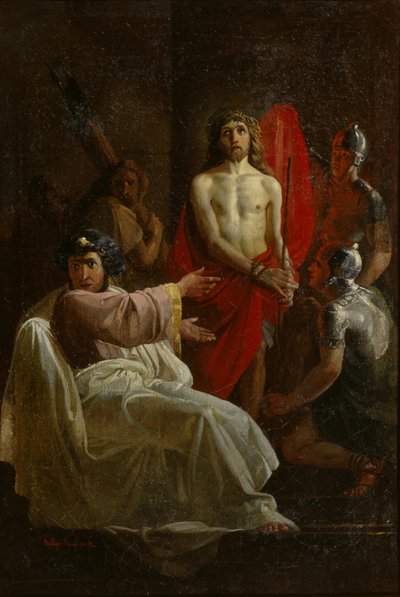 Christus vor Pilatus, 1844 von Yevgraf Semyonovich Sorokin