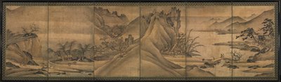 Landschaft der vier Jahreszeiten von Yi Sumun
