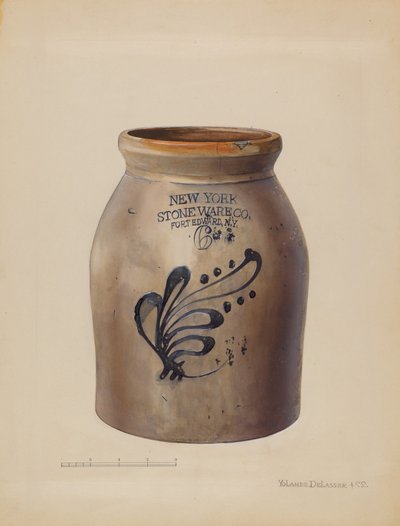 Gefäß, ca. 1936 von Yolande Delasser