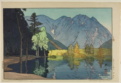 Berg Hodaka von Yoshida Hiroshi