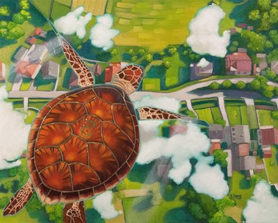 Reisehöhe, 2023 von Yue Zeng