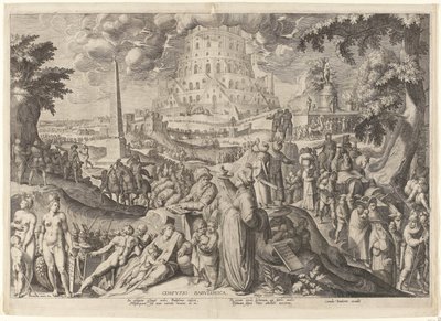 Babylonische Sprachverwirrung von Zacharias Dolendo