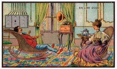 Ein Grammophon von . .