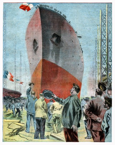 Schlachtschiff Le Jean Bart von . .