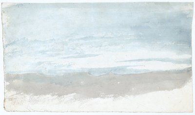 Wolkenstudie von Luke Howard, ca. 1808-1811 von Frederick (attr. to) Barnard