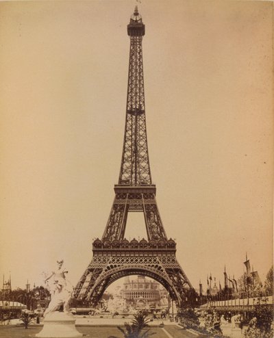 Eiffelturm, Pariser Ausstellung von . .