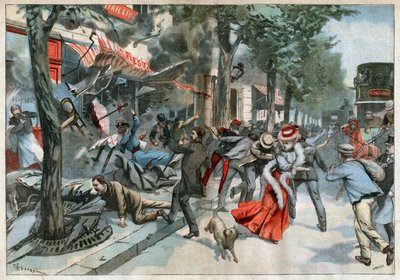 Explosion in Paris von John Pardon