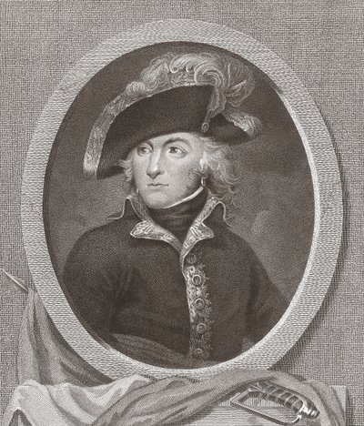 General Louis Lazare Hoche. Porträt. von . .