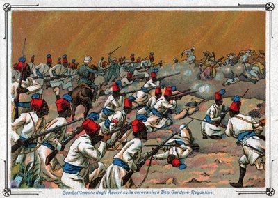 Guerre italo turque von Ferdinand Georg Waldmuller