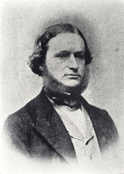 Gustav Kirchhoff, deutscher Physiker, ca. 1860er von Frederick (attr. to) Barnard