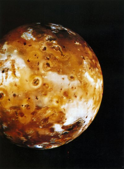 Io, einer der Monde des Jupiter von Henry Charles Fehr