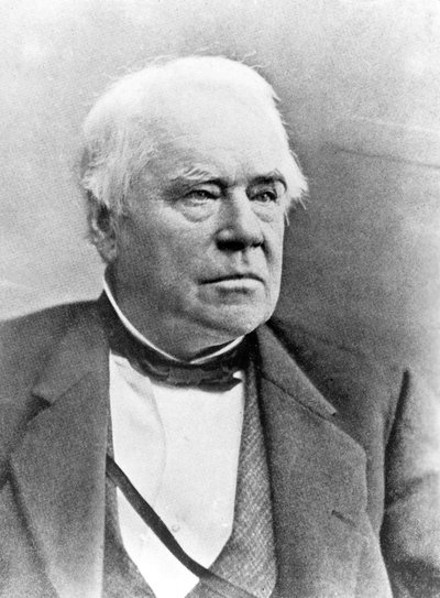 James Bicheno Francis, englisch-amerikanischer Erfinder, ca. 1880 von Frederick (attr. to) Barnard