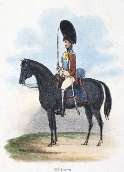 Militär, um 1845 von Frederick (attr. to) Barnard