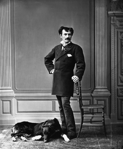 Porträt eines eleganten jungen Mannes von Henry Charles Fehr