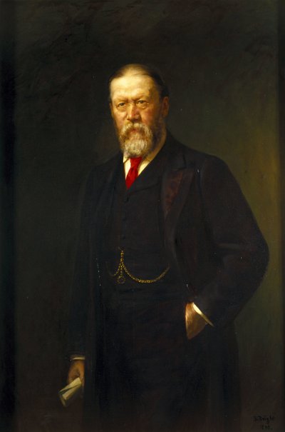 Sir William Henry Preece, walisischer Elektroingenieur von Ferdinand Georg Waldmuller