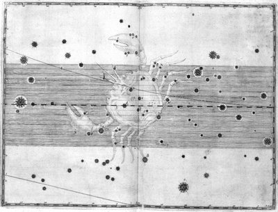 Das Sternbild Krebs von Frederick (attr. to) Barnard