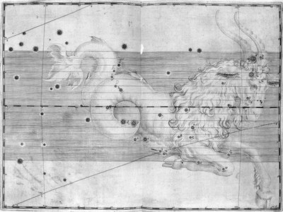 Das Sternbild Steinbock von Frederick (attr. to) Barnard