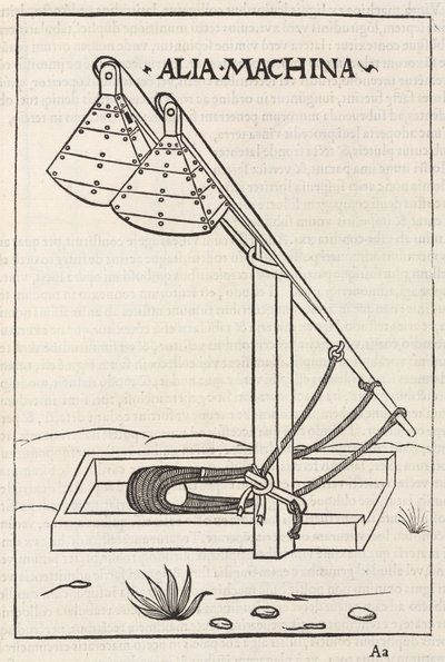 Trebuchet von Frederick (attr. to) Barnard