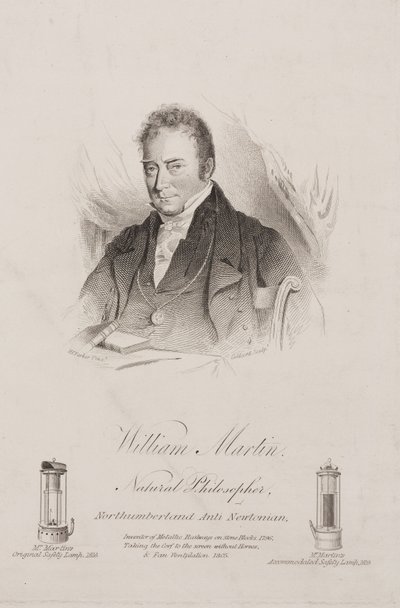 William Martin, englischer Dichter und Physiker, ca. 1820er von Frederick (attr. to) Barnard
