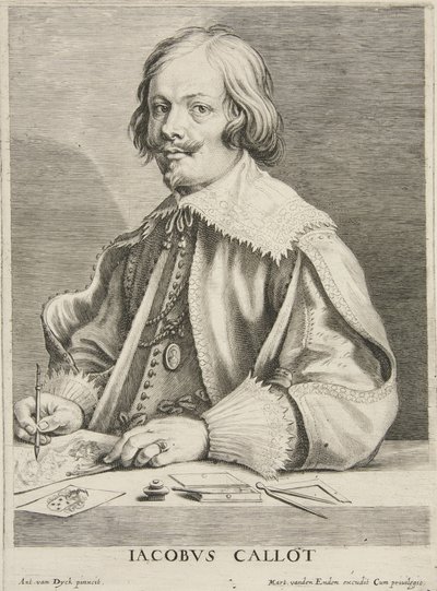 Jacques Callot, veröffentlicht 1631 von after Anthony van Dyck