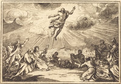 Die Himmelfahrt von after Sébastien Le Clerc I