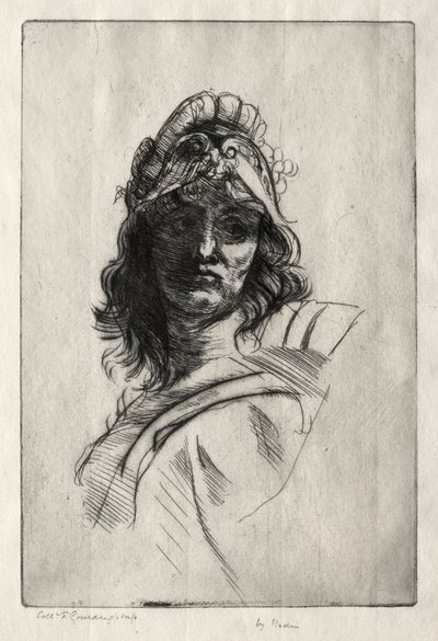 Büste von Bellone von attributed to Claude Bertélémy de Blénod