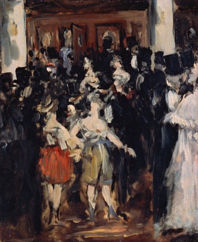 Maskenball in der Oper von Édouard Manet