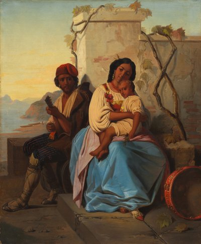 Italienische Szene von imitator of Léopold Robert