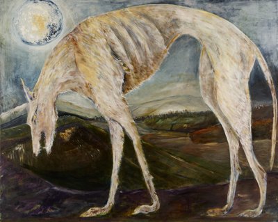 Gotischer Hund, 2017 von jocasta shakespeare