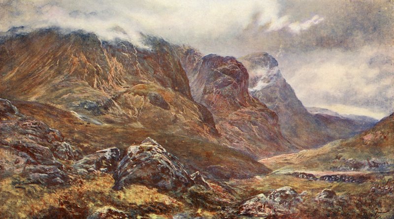 "Die drei Schwestern," Glencoe von (after) English photographer