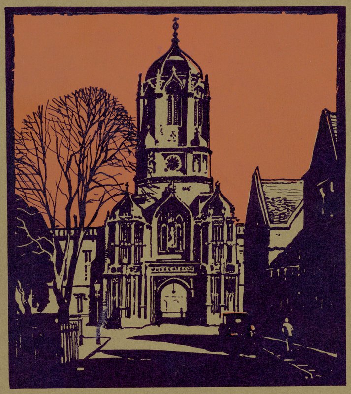 Tom Tower, Christ Church von (after) English photographer