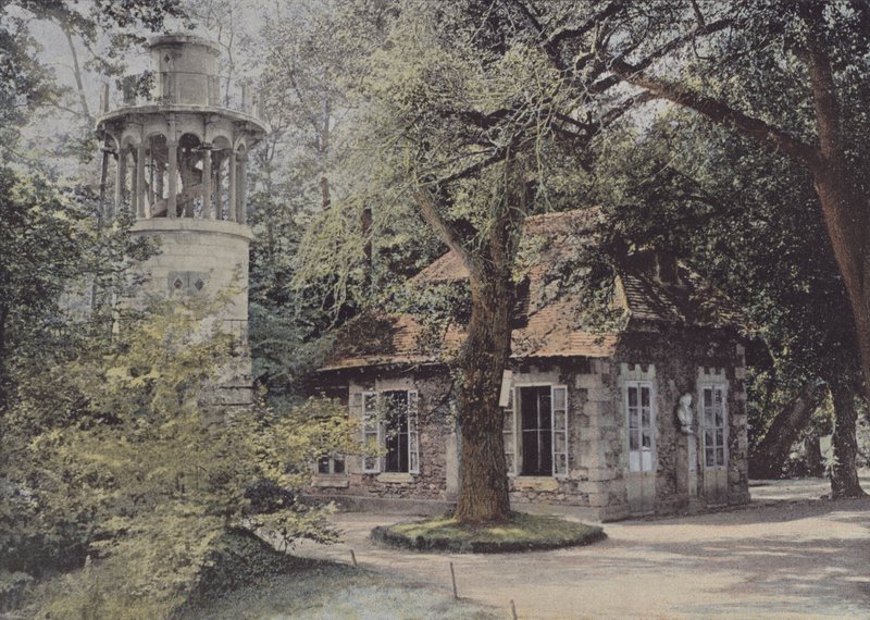 Die Molkerei (Farbfoto) von (after) French Photographer