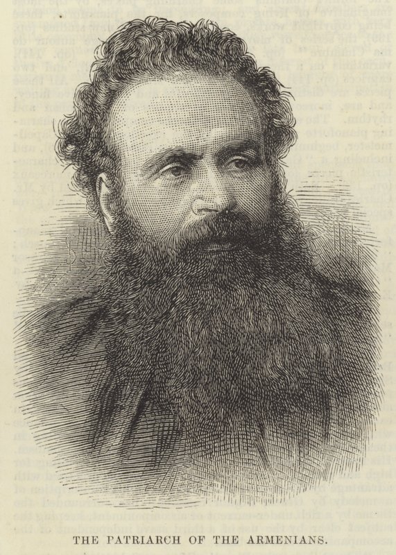 Der Patriarch der Armenier von English School
