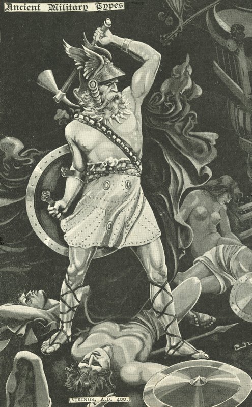 Wikinger, 400 n. Chr. von English School