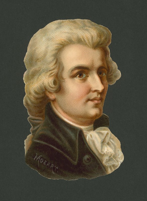 Wolfgang Amadeus Mozart von European School