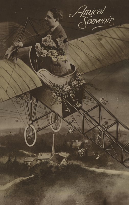 Flugzeug voller Blumen von French Photographer