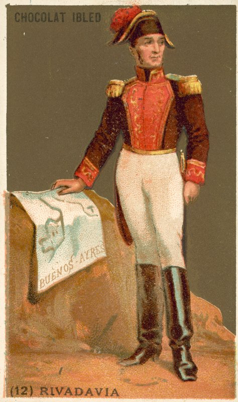 Bernardino Rivadavia, argentinischer Revolutionär und Politiker von French School